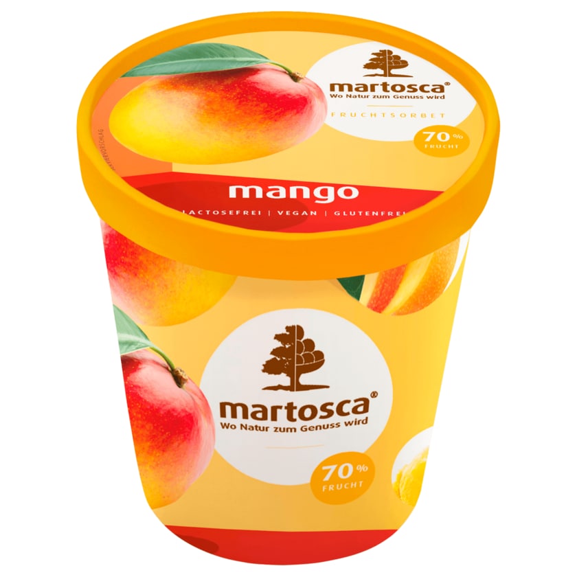 Martosca Fruchtsorbet Mango vegan 500ml